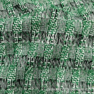 Boucle fashion tartan design with loops yarn fabric